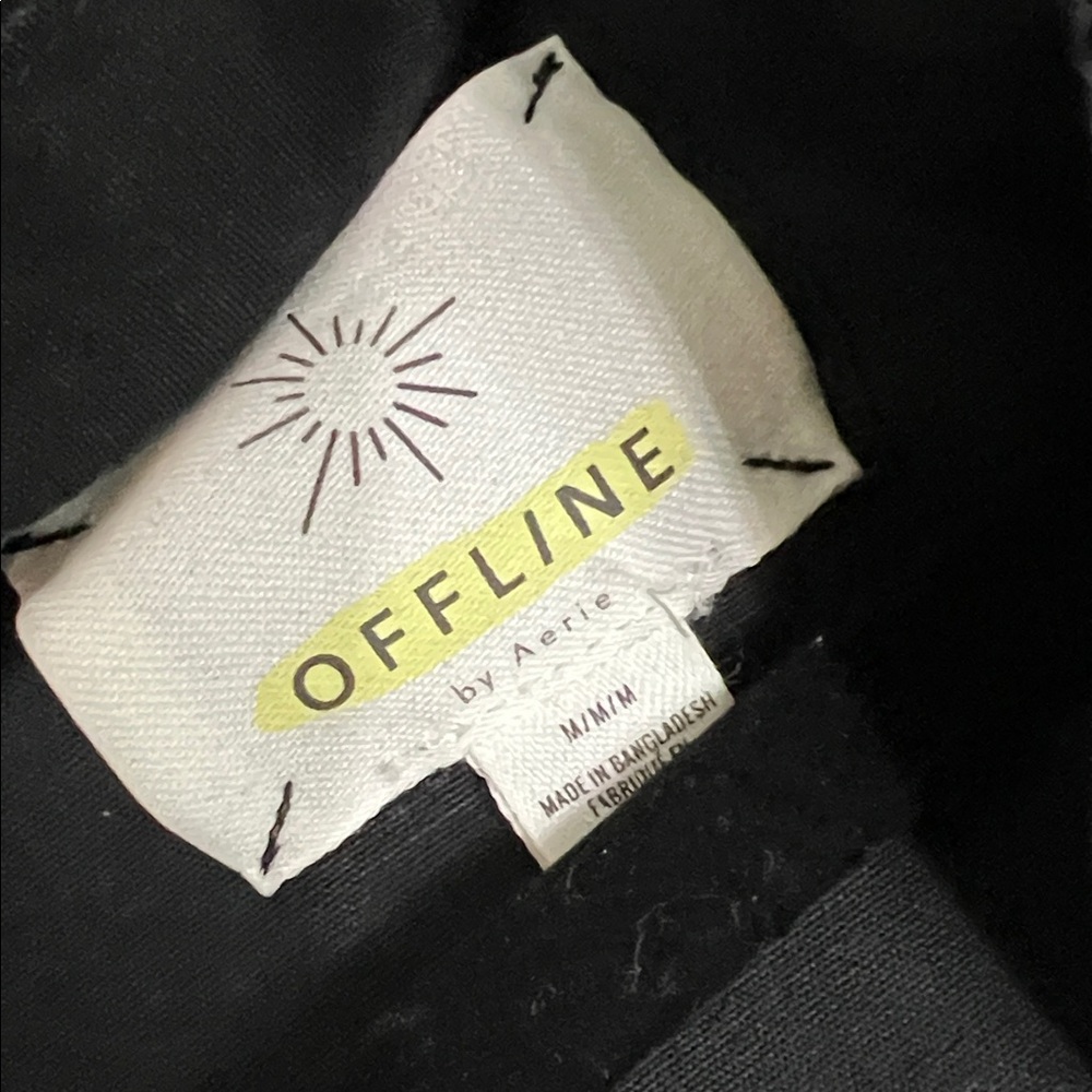 Women’s Aerie OFFLINE Black Jacket size M - Picture 2 of 10